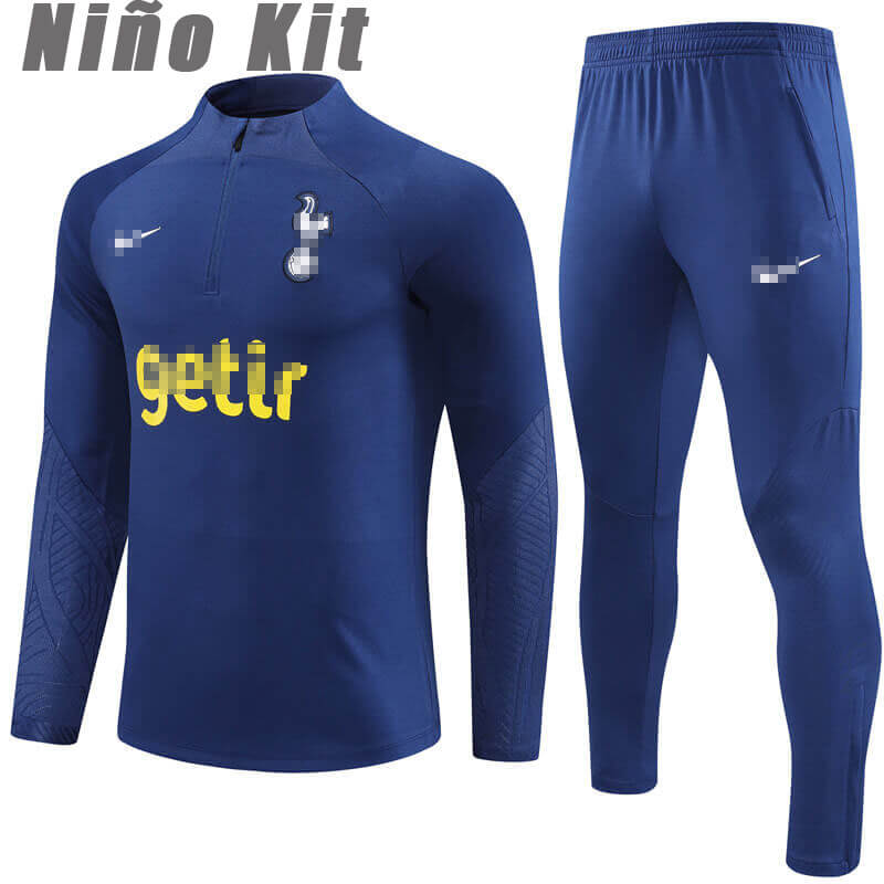 Sudadera Entrenamiento Tottenham Hotspur 2023/2024 Niño Kit Azul